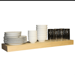 Omega National Floating Shelf in Maple Finish