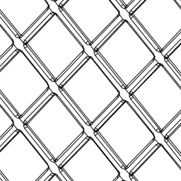 17" x 36" Wine Lattice Panel with Square Edges, Maple, Single Panel - Alt Image 3