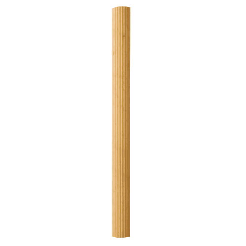96-Inch Cherry Wood Beaded Column - Omega National