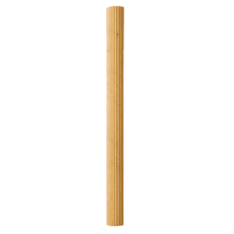 96-Inch Cherry Wood Beaded Column - Omega National