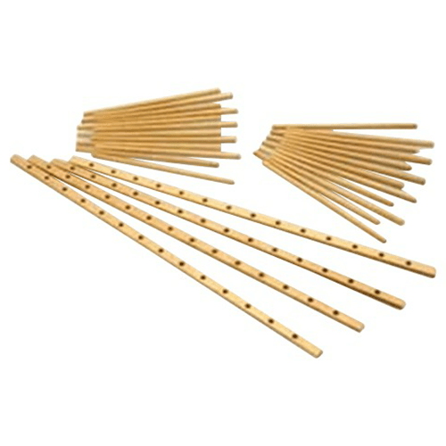 36&quot; Ready&#45;To&#45;Assemble Plate Display Rack, Maple (4/box) - Main Image