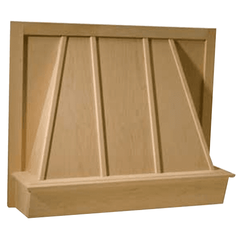 36" Silver-Metallic Range Hood with Broan Liner, Hickory - Main Image