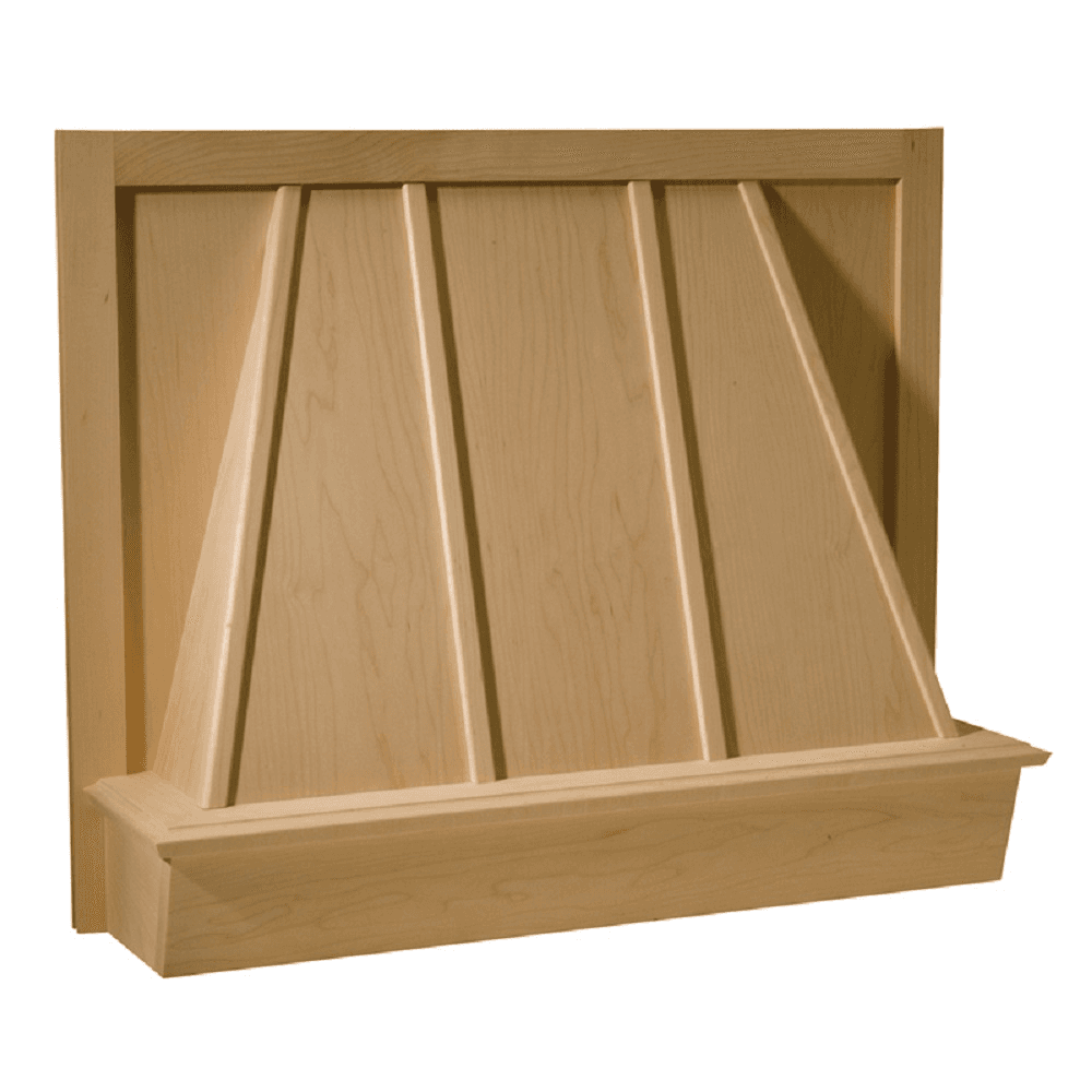 36" Silver-Metallic Range Hood with Broan Liner, Maple - Main Image