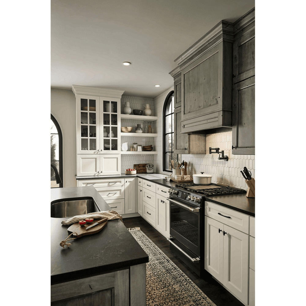 30" x 24" Estate Series Canopy Range Hood with Broan Liner, Cherry Alt 1 - Image