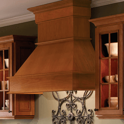 48" Silver-Metallic Straight Range Hood with Sirius Professional Style Ventilation, Cherry - Alt Image 1