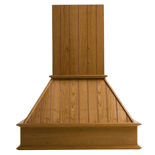 36" Silver-Metallic Straight Range Hood with SUT90870M Sirius Compactible Liner, Maple - Alt Image 1