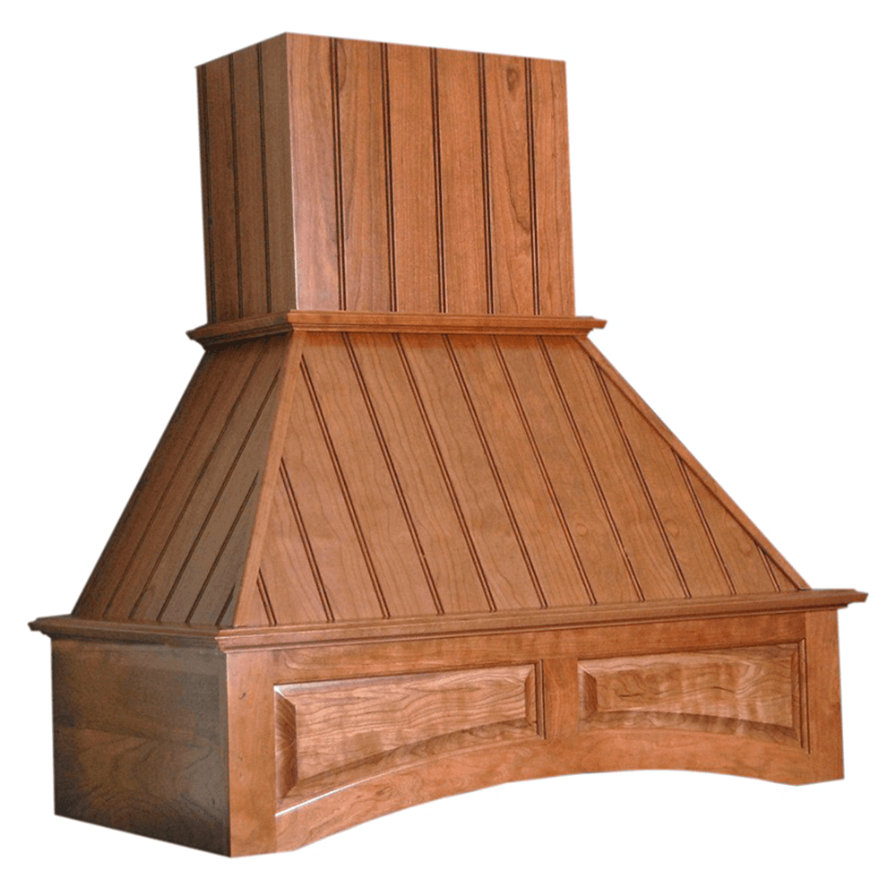 42" Silver-Metallic Straight Range Hood with SUT90870M Sirius Compactible Liner, Maple - Main Image