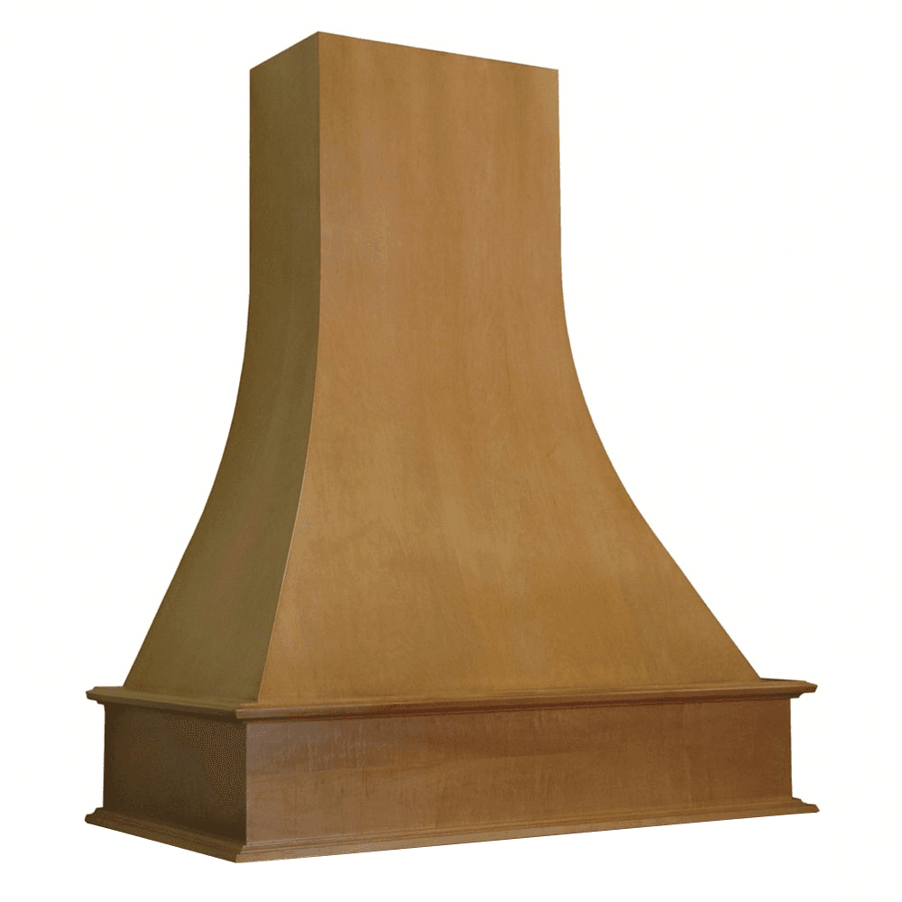 36" Artisan Silver-Metallic Range Hood with Broan Liner, Maple Alt 1 - Image