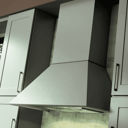 42" Silver-Metallic Range Hood with Broan Compatible Liner, Alder - Alt Image 2
