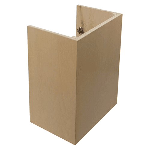 36" Signature Series Tall Hood Chimney, Rift White Oak Main - Image