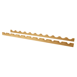 30" Seven Bottle Rack, Maple - Main Image