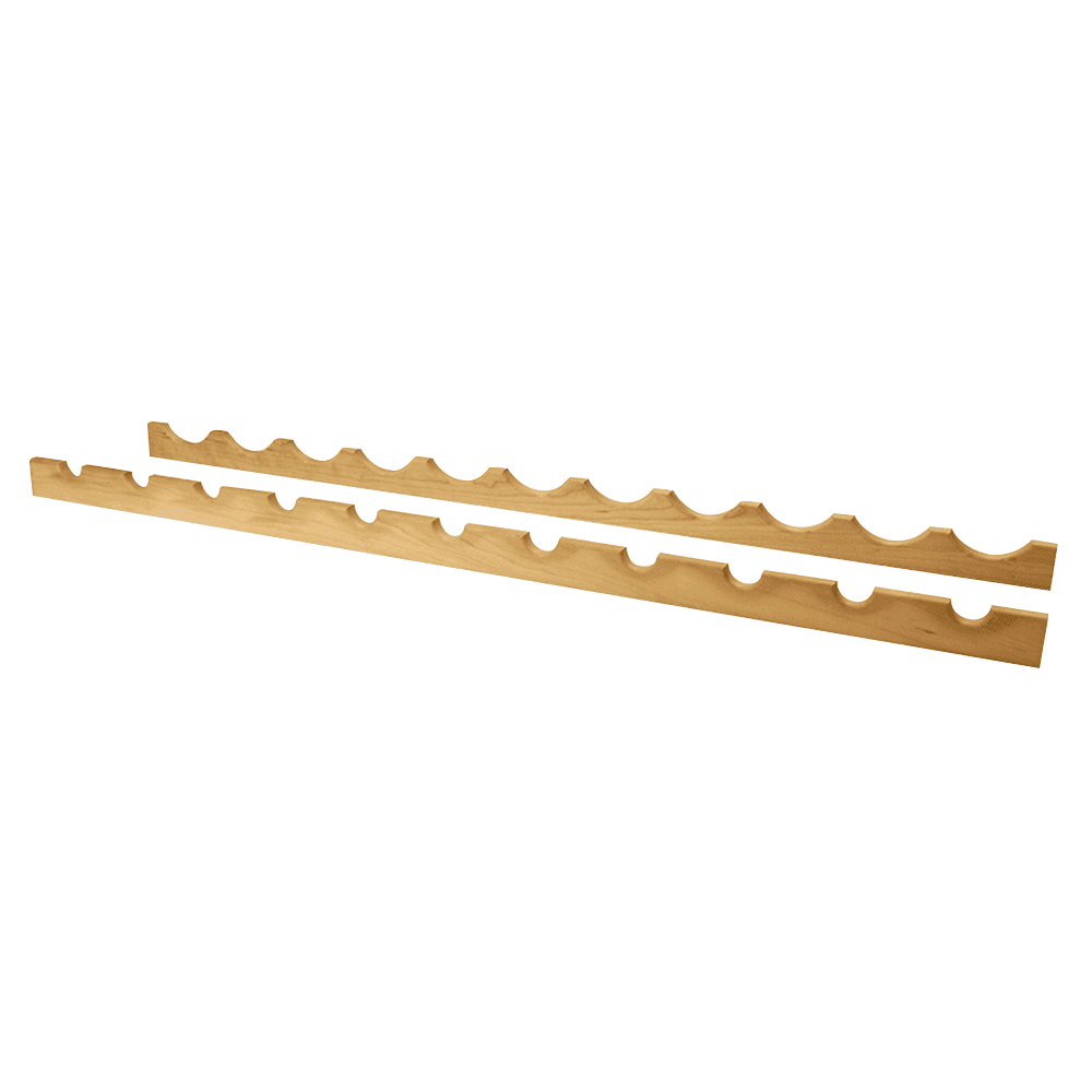 24" Five Bottle Rack, Cherry - Main Image