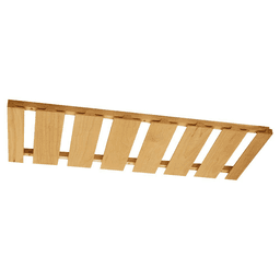 12&quot; 7&#45;Slot Stemware Rack, Hickory - Main Image