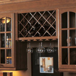 12" 7-Slot Stemware Rack, Maple - Alt Image 1