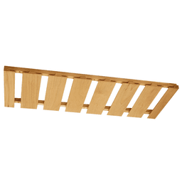 12" 8-Slot Stemware Rack, Hickory - Main Image