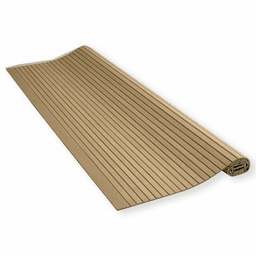 47&quot; Solid Wood Tambour Door with Two Leadrail, 3/4&quot; Flat Slat, Red Oak, 3/16&quot; Deep - Main Image
