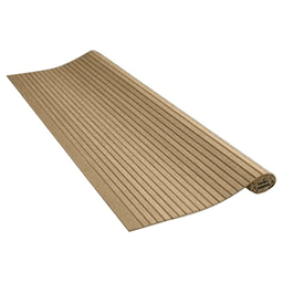60" Solid Wood Tambour Door with Two Leadrail, 3/4" Flat Slat, Alder - Main Image