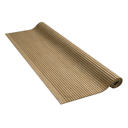 47-1/2" Wood Veneer Tambour Door, 1/2" Flat Slat, Hickory - Alt Image 1