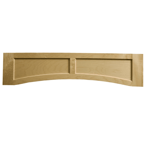 Hickory Flat Panel Valance for 54" Panels - Solid Wood Construction