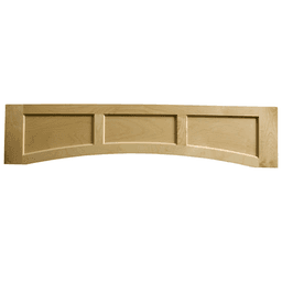 10-1/2" x 60" Maple Flat Panel Valance, Solid Wood Construction, 3/4" Thickness, Trim to 60"