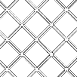 24" x 43" Wine Rack Lattice Panel with Premium Edge, Alder - Alt Image 2