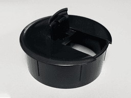 2-3/4" black grommet by Alliance Plastics