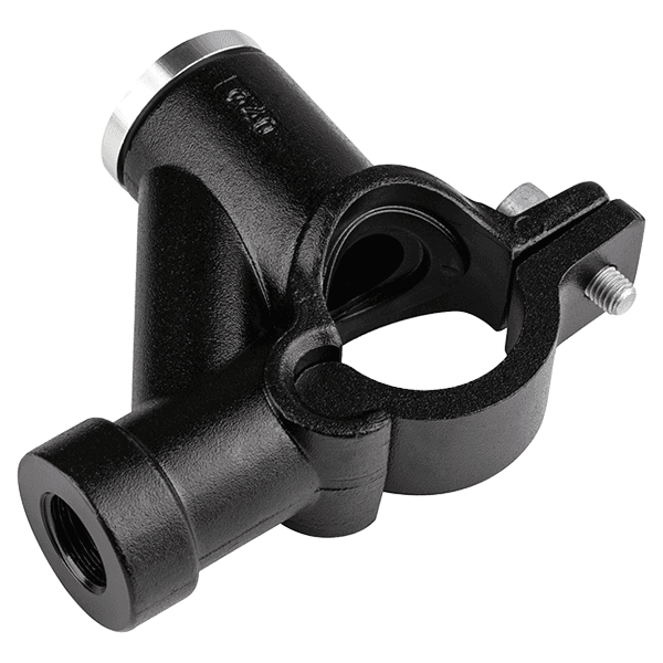 1-1/2" x 1/2" Female Threaded Saddle Branch Main - Image