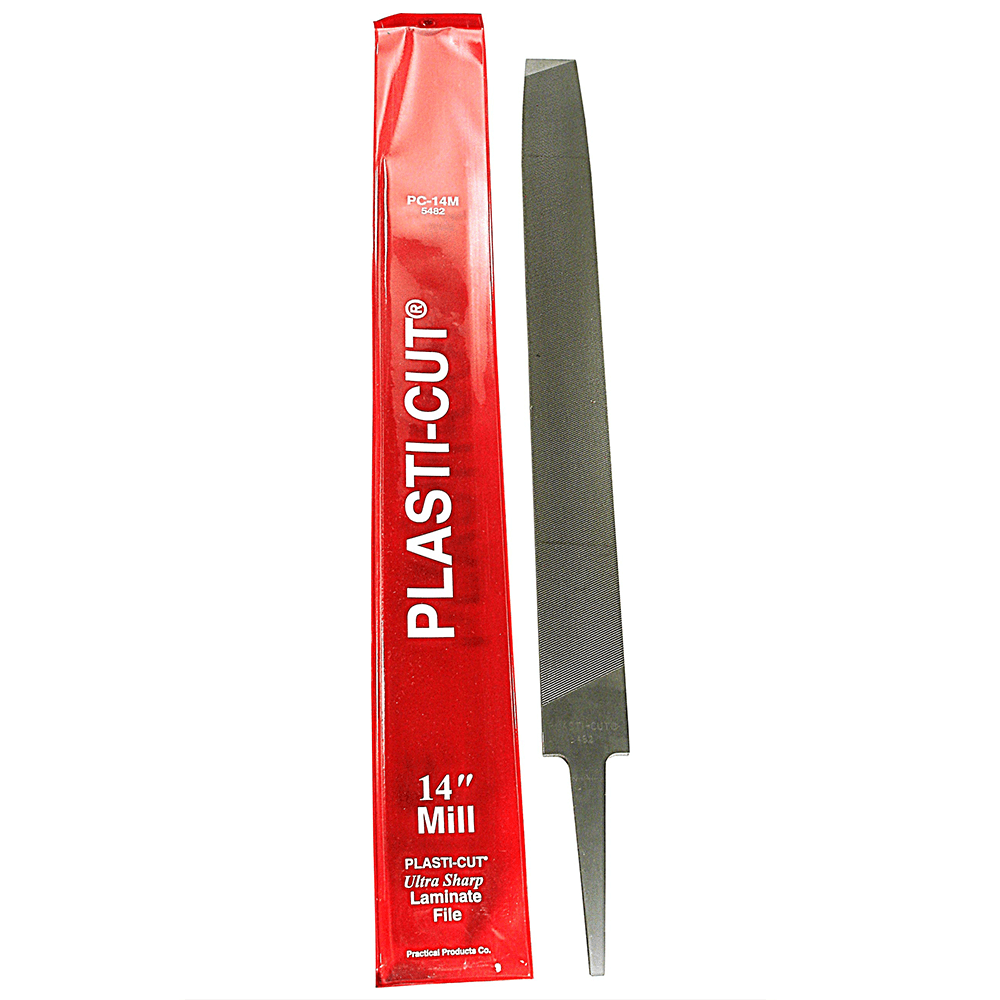 14" Mill Plastic-Cut® Laminate File - Main Image