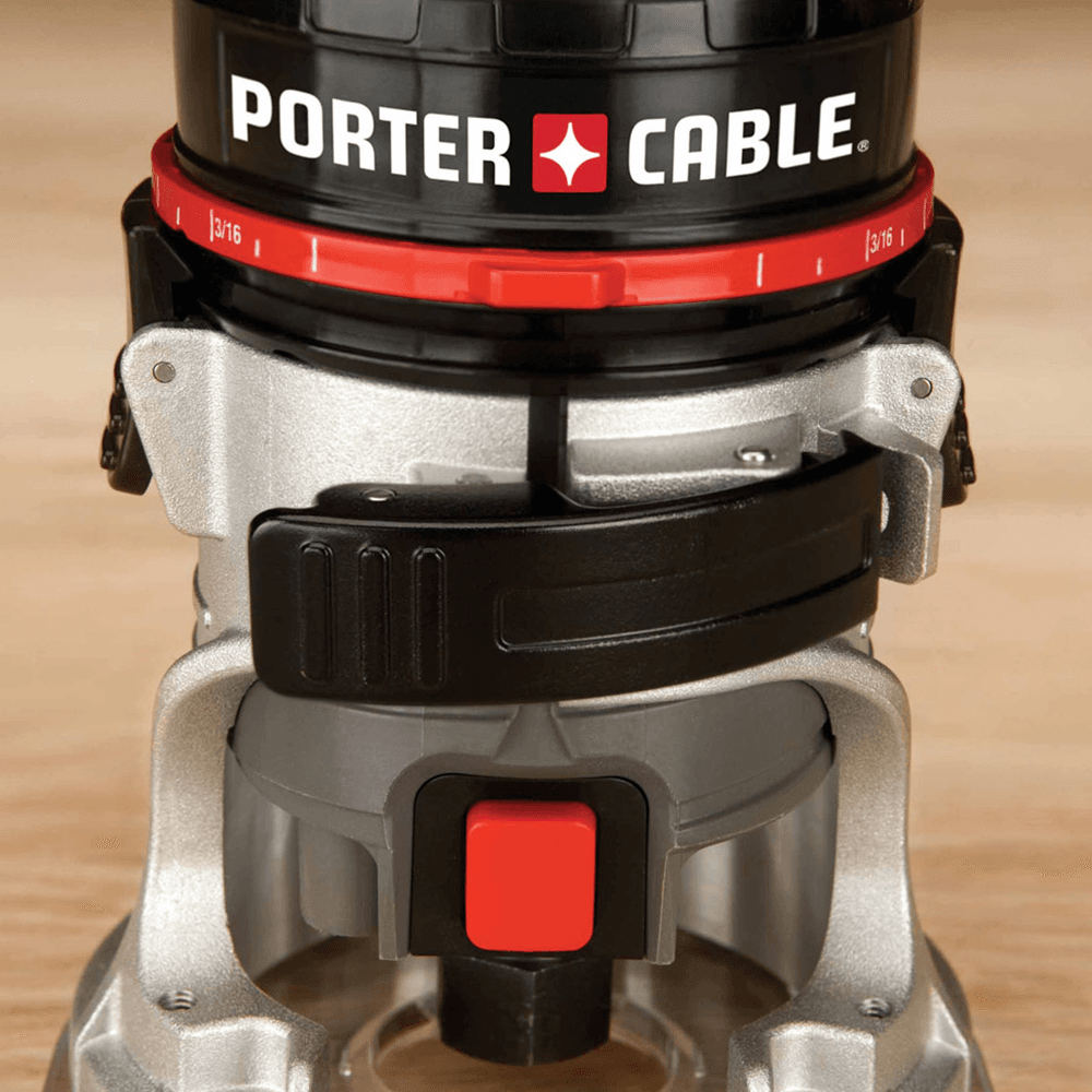 Single-Wrench Bit Changes - Porter Cable Laminate Trimmer