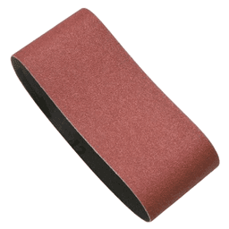 Pack of 5 Porter Cable 2-1/2" x 14" 60 Grit Mini Sanding Belt, Aluminum Oxide on X-Weight Cloth - Image 2