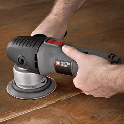 Electronic variable-speed dial 2,500-6,800 OPM on Porter Cable Sander