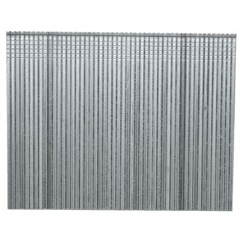 Galvanized chisel-tipped 2" x 16 gauge finish nails for furniture and trim - Porter Cable