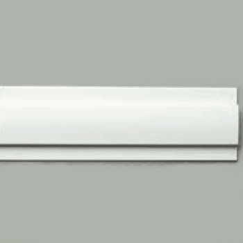 Pionite Divider Bar in White - 120 Size