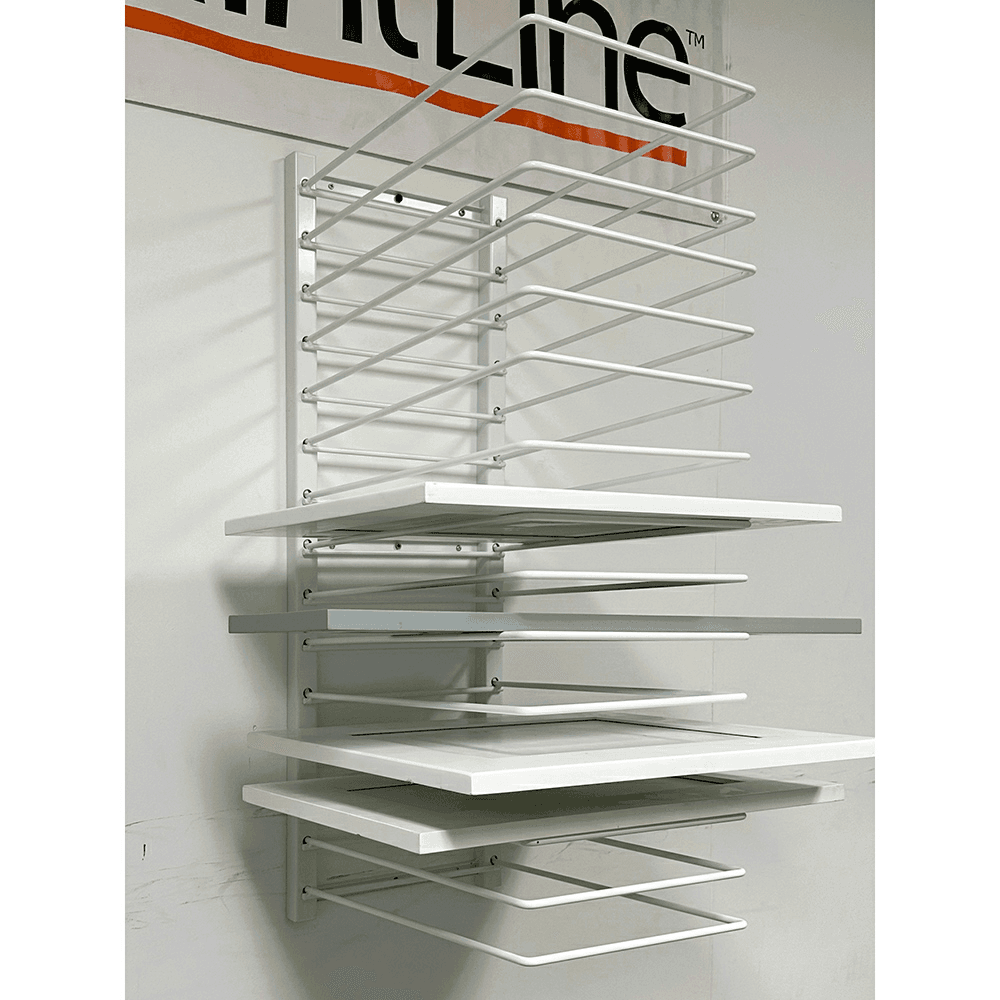 ProDryingRack 15-Shelve Wall Mount Door Drying Rack Alt 2 - Image