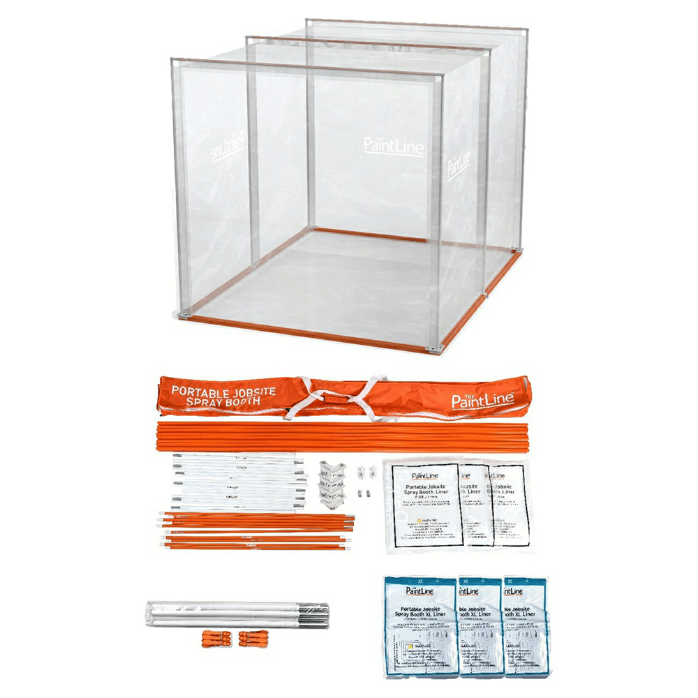 XL Portable Jobsite Spray Booth Kit Main - Image