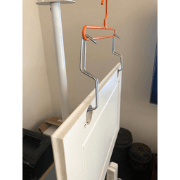 ProDryingRack SD Euro Finishing Clip Hinge Hook, Silver (100/Pack) Alt 4 - Image