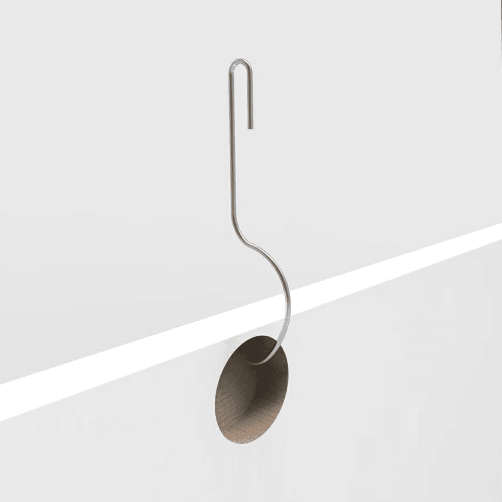 ProDryingRack SD Hinge Hook, Silver (100/Pack) Alt 1 - Image