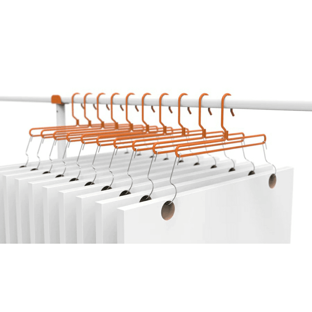 ProDryingRack SD Hinge Hook, Silver (100/Pack) Alt 2 - Image
