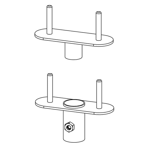 ProDryingRack SD 2-Pair 2nd Tier Connector Alt 3 - Image