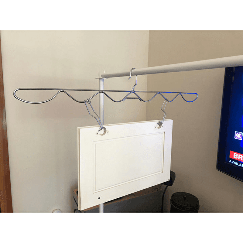 ProDryingRack SD Wave Hanger, Silver (20/Pack) Alt 1 - Image