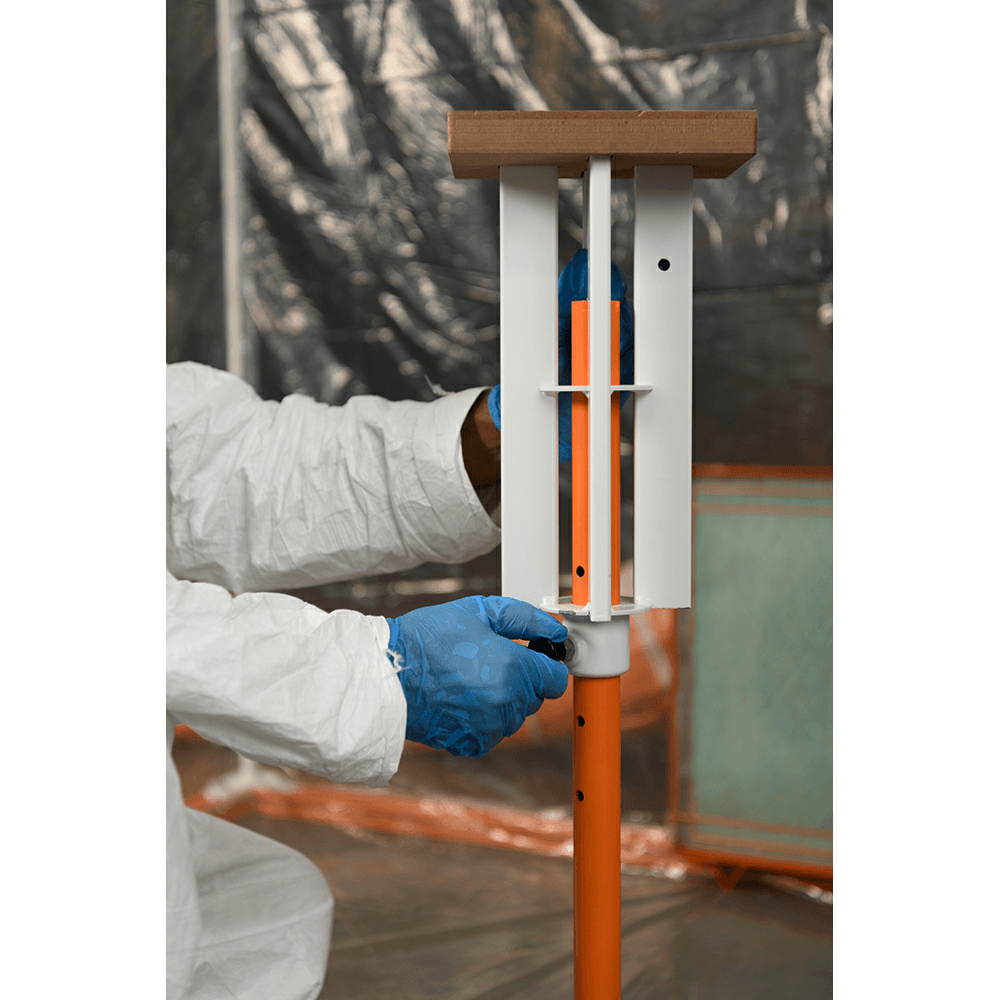 SprayTwirly Heavy Duty Rotating Spray Table, Orange/White Alt 4 - Image
