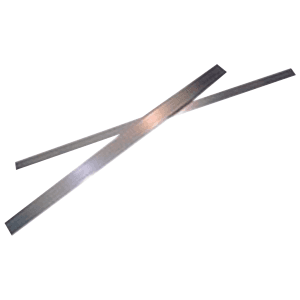 Paramount Extrusions 96" Hanging File Bar, 1/2" High, Black - Image 1