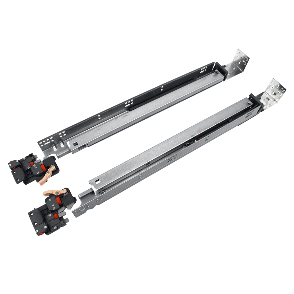 Silent System and Soft Close Drawer Slide with 15" Length