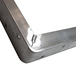 12" Aluminum Counter & Support Bracket, Mill Finish-Alternate View