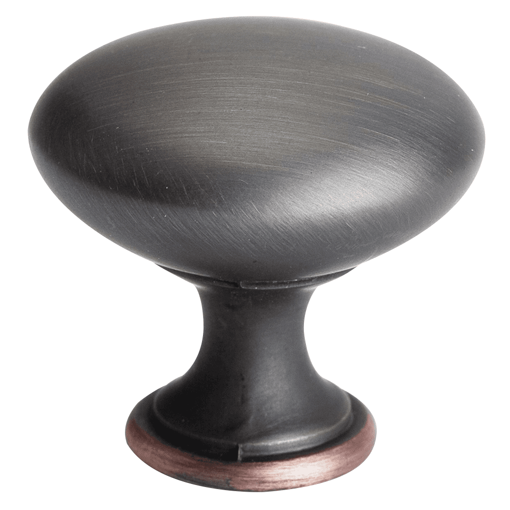 29mm Classic Round Knob in Oil-Rubbed Bronze finish for elegant home decor.