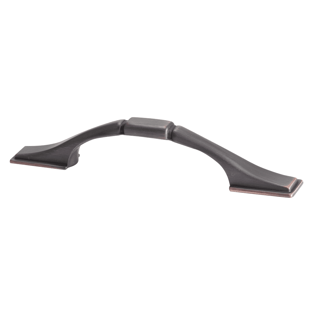 Decorative Pro Cabinet Pull in Oil-Rubbed Bronze - 3" Classic Handle and 4-7/8" Length