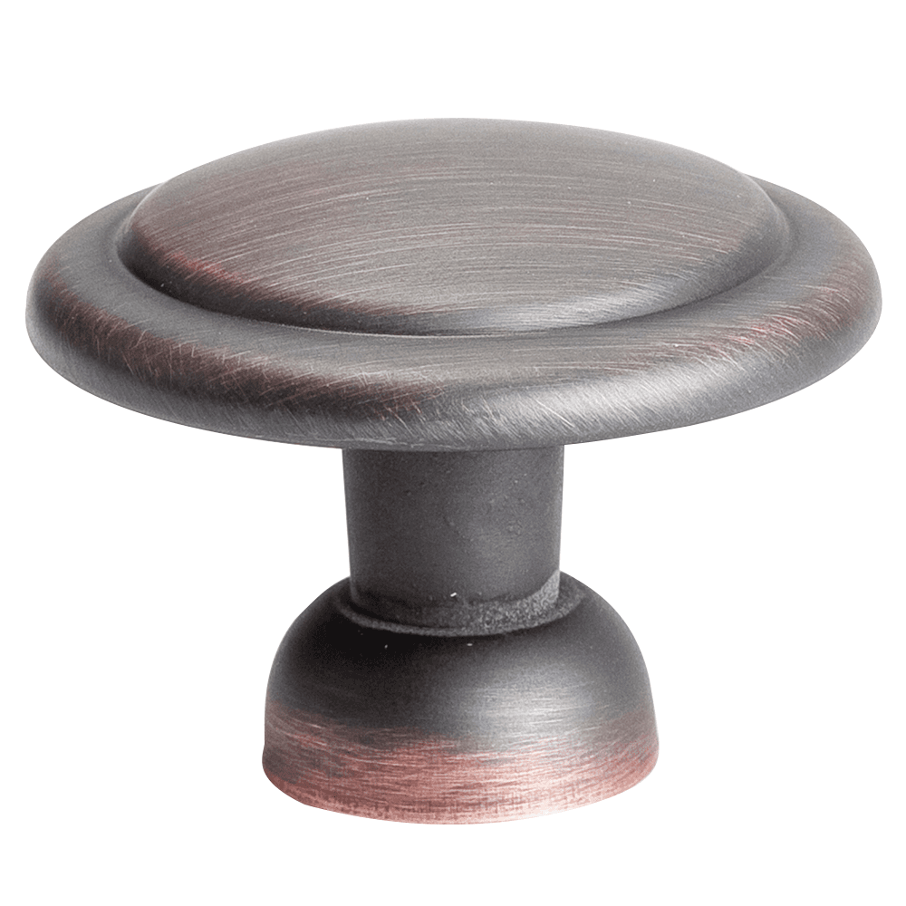 1-3/8" Classic Round Knob in Oil-Rubbed Bronze by Pro