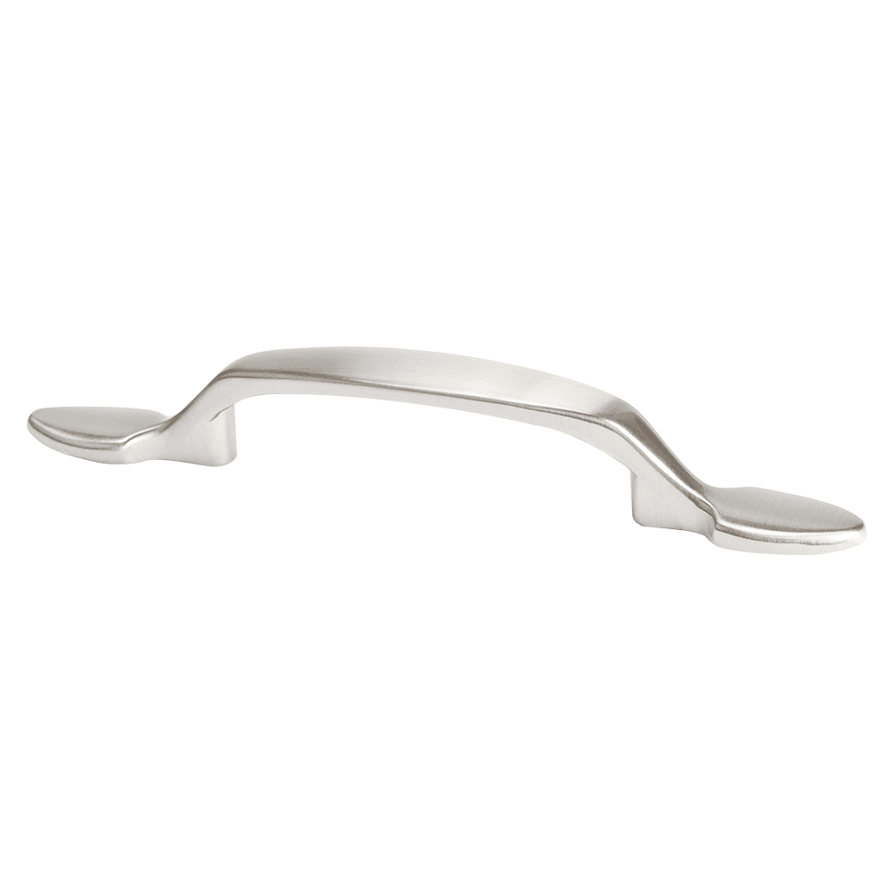 Pro 3" Classic Handle Pull in Satin Nickel finish, 5-3/4" Length - Front View