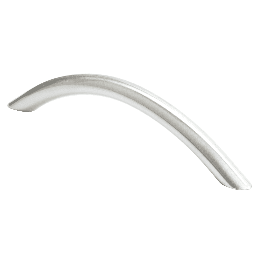 128mm Pro Commercial Arch Pull - Sleek Satin Nickel Finish
