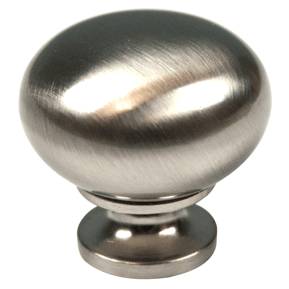 Pro Satin Nickel Commercial Hollow Knob - 1-1/4 inch